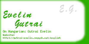 evelin gutrai business card